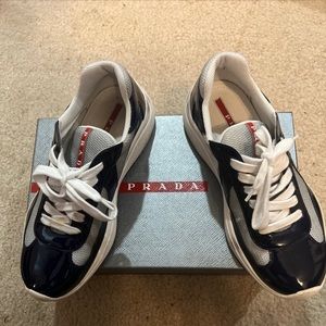 Prada America’s Cup sneakers size 6